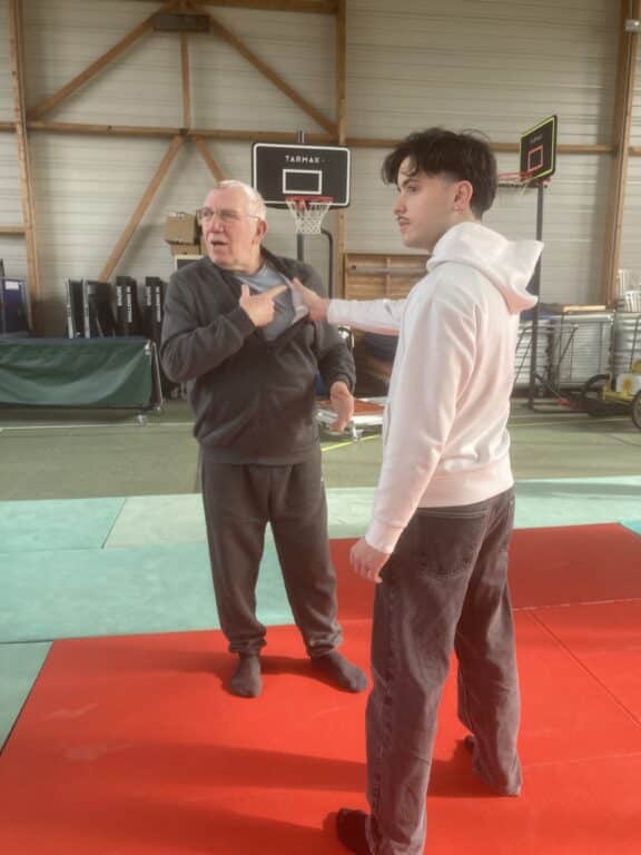 initiation self défense la chevalerie judo