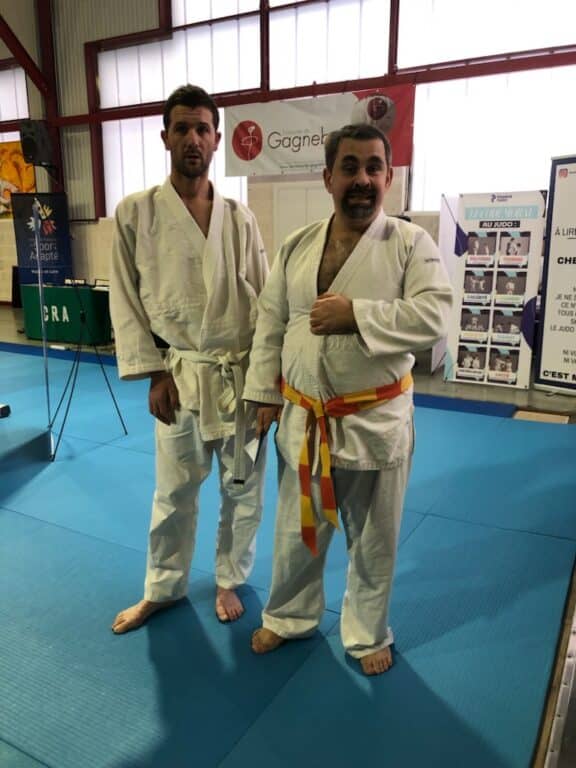 Champions judo sport adapté angers